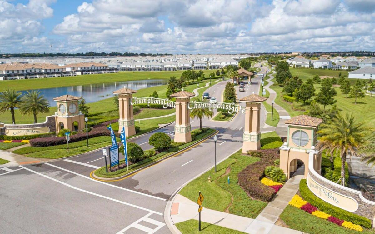 Gorgeous 5 Bd W/ Pool Close To Disney @ Champions Gate 948 Kissimmee Bagian luar foto